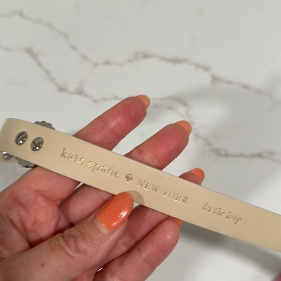 Kate Spade ♠️ Leather gemstone belt new - Picture 5 of 7